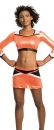 ERVY  ATLANTA Cheer-Crop TopER 23114.119/1  bauchfreies Top für Cheerleader